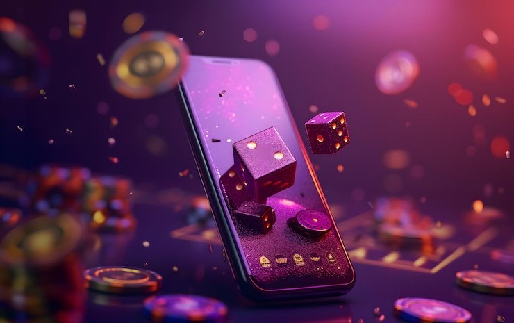 স্বাস্থ্যকর গেমিংয়ের নীল প্রযুক্তি দৃশ্য